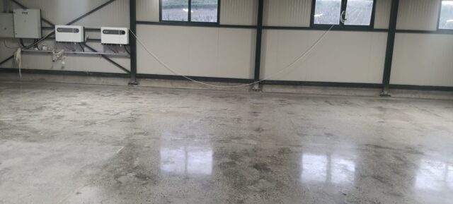 Beton koji je obrađen poliranjem u destileriji MIKO